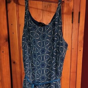 Floaty Lane Bryant Summer Dress hi/lo 18/20